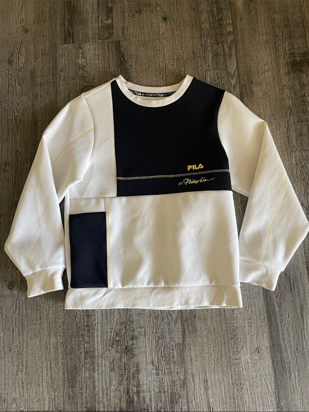Fila x Phillip Lim 3.1 collab boys crewneck